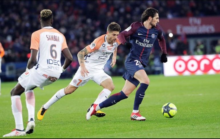 Rabiot (D) escribió el pasado miércoles al seleccionador francés Didier Deschamps para comunicarle su rechazo. AFP/ARCHIVO