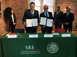 Con la firma de este instrumento, la Cancillería y el Inadem institucionalizarán la cooperación que ya realizan desde hace varios años mediante el Museic establecido en 2013.  TWITTER / @SRE_mx
