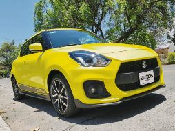 La parrilla y fascia hacen de esta versión del Suzuki Swift Sport 2019 una más ruda. EL INFORMADOR / B. Rangel