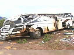 El percance tuvo lugar en la noche del viernes al sábado hacia las 20:30 horas en el distrito de Kiryandongo. TWITTER / @UgandaRedCross