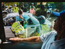 Alerta. Según la Misión de Observación Electoral, de los mil 102 municipios, sólo en 197 hay algún nivel de riesgo de seguridad. AFP
