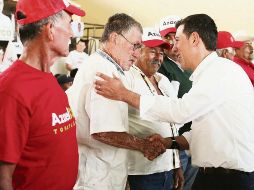 Producción. Miguel Castro duplicará apoyos económicos al sector. ESPECIAL