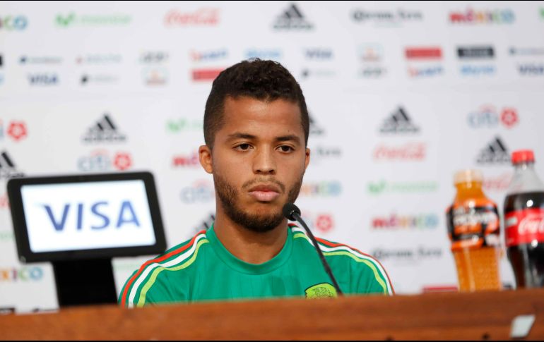 Giovani dos Santos. El jugador arrastra una lesión que está en proceso de recuperación, por lo que su participación mundiaista está el riesgo. SUN