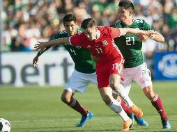 Jugadores como Jesús Molina (#21) y Hugo Ayala (#4) fueron observados de cerca por Juan Carlos Osorio, quien este fin de semana dará la lista definitiva del Tricolor. MEXSPORT