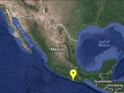 El Sismológico informó que el sismo en Oaxaca ocurrió al suroeste de Pinotepa Nacional. TWITTER/@SSNMexico