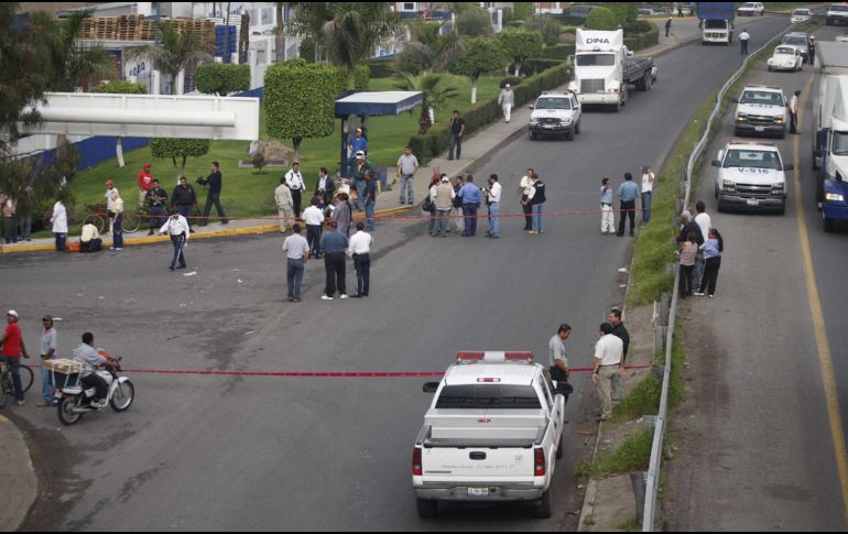 La violencia que se vive en el país genera un mal ambiente para la inversión y obstaculiza la actividad productiva. EL INFORMADOR/Archivo