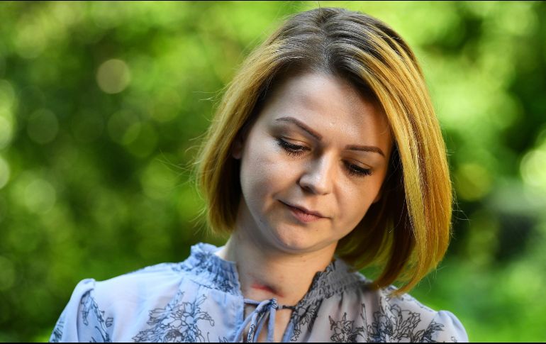 Julia Skripal durante una entrevista con medios de comunicación tras ser dada de alta. AP/ARCHIVO
