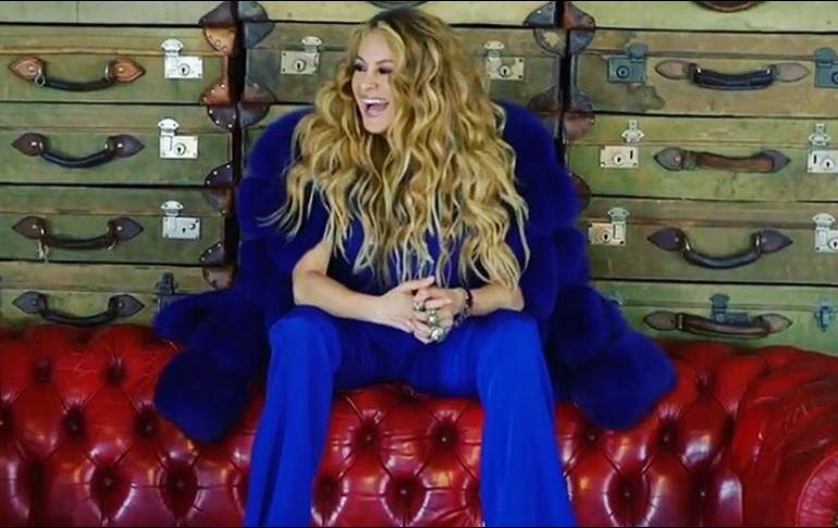 Paulina Rubio promociona su nuevo sencillo 