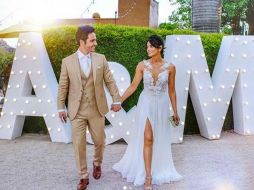 Aislinn compartió un par de fotografías del día de su boda religiosa. INSTAGRAM /aislinnderbez