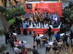 Concierto. Kamikaze Beat Band formó parte del cierre del festival de jazz. ESPECIAL