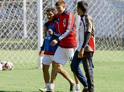 Jorge “Chatón” Enríquez (centro) fue uno de esos canteranos rojiblancos enviados a la Liga de Ascenso que no pudieron brillar. MEXSPORT