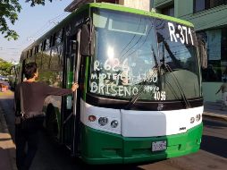 Concesionarios de dicha ruta anuncian que a partir de este miércoles comenzarían a cobrar nueve pesos. EL INFORMADOR/ S. Blanco