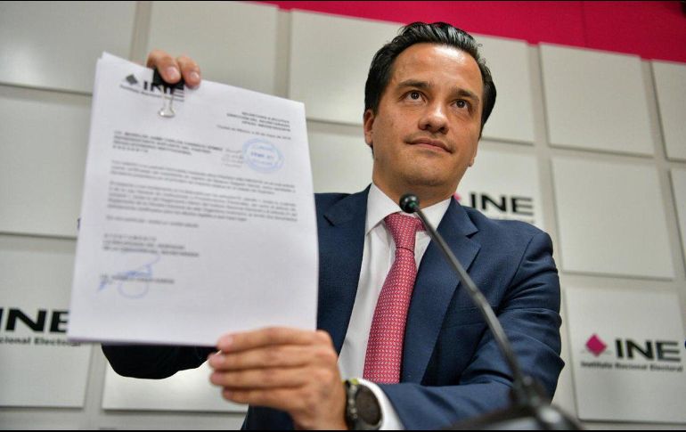 Representantes del PRI ante el INE reconocieron que el Instituto deberá valorar el cumplimiento de los requisitos constitucionales de Salgado hasta después de la elección. TWITTER / @PrensaCENPRI