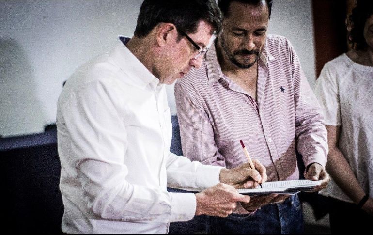 Dijo que, de llegar a la gubernatura, trabajará para que siempre exista profesionalización  permanente y capacitación en derechos humanos. TWITTER/ @micasrey