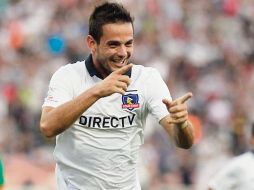 Octavio Rivero de 26 años, anotó 23 goles entre liga y copa chilena y la Copa Libertadores. AFP