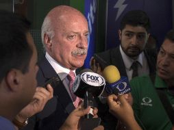 Enrique Bonilla no sabe cuánto tiempo llevará aumentar a 20 el número de equipos en la liga. MEXSPORT/V. León