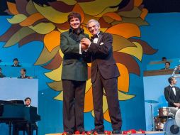 Alejandro de la Madrid, protagonista de la serie, compartió momentos con José José para su interpretación. ESPECIAL