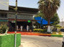 Los criminales escaparon del lugar en un Jeep Cherokee negro. ESPECIAL/