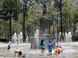 En Metztitlán, Hidalgo se registraron 49 grados, así como en Huites, Sinaloa llegaron a los 48 grados. EFE / M. Guzmán