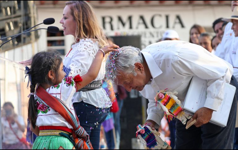 El candidato señaló que la propuesta la rechazaba al considerar que la población no resistiría el incremento. SUN / V. Rosas