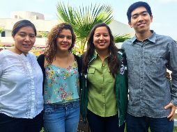 Dafne Parra Quiroz, comenta que el proyecto surgió en su clase de emprendimiento, ya que promueve el trabajo multidisciplinario. ESPECIAL / Tec de Monterrey