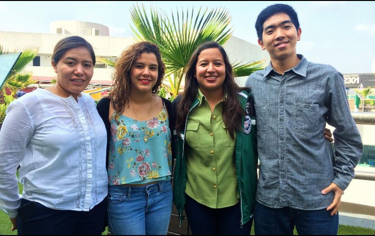 Dafne Parra Quiroz, comenta que el proyecto surgió en su clase de emprendimiento, ya que promueve el trabajo multidisciplinario. ESPECIAL / Tec de Monterrey