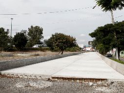 Las obras consisten en colocación de concreto hidráulico. EL INFORMADOR/Archivo