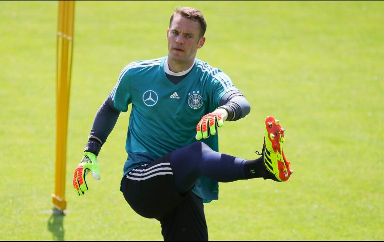 Neuer podría estar listo para disputar el Mundial, con lo que podría medirse a la Selección Mexicana en la fase de grupos. NTX /