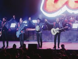 La banda regiomontana complació al público asistente con los éxitos de todo su repertorio musical. EL INFORMADOR/G. Gallo