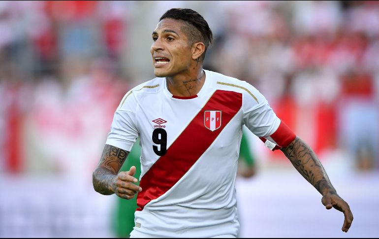 Guerrero marca al minuto 41 del partido amistoso. AFP/F. Cofrini