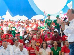 Meade reiteró que ha sido una campaña difícil, pero es posible salir adelante. NTX / ARCHIVO