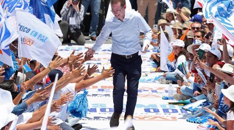 Ferriz de Con hizo pública su intención de votar por Ricardo Anaya. SUN / A. Ojeda