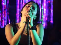 Elsa Carvala compartió su música por más de una hora con su público tapatío. EL INFPRMADOR/ H. Navarro.