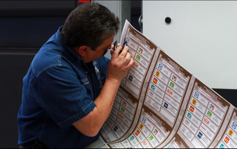 Aseguran que se repondrán las boletas y llegarán a Tabasco en el transcurso de mañana sábado. NTX / ARCHIVO