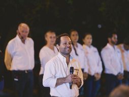 Clemente Castañeda estuvo ayer en el evento “Refundar para retomar el rumbo con las mujeres de Jalisco”. FACEPOOK/clementech