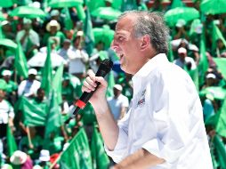 Meade ofreció que de ganar la elección, la educación será una de sus prioridades como Presidente de México. NTX / ARCHIVO