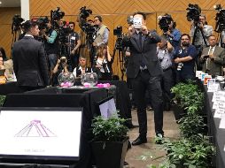 El sorteo se realizó en sesión de la mesa de representantes de los candidatos con los consejeros. TWITTER / @CiroMurayamaINE