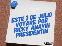 A través de sus redes sociales, los panistas convocan a votar por Anaya. TWITTER