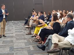 El aspirante negó que cuestione el trabajo de las organizaciones de la sociedad civil y sostuvo que por lo contrario se debe valorar su labor.  EL INFORMADOR / R. Rivas