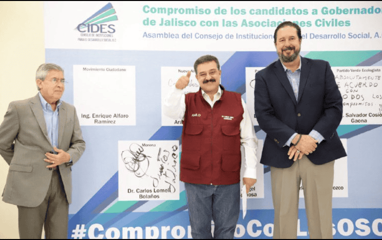 Lomelí Bolaños presumió que fueron desechadas tres denuncias que se presentaron en contra de él. TWITTER / @DrCarlosLomeli