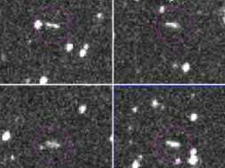 La piedra se desintegró a varios kilómetros sobre la superficie, señaló la NASA. TWITTER / @AsteroidWatch