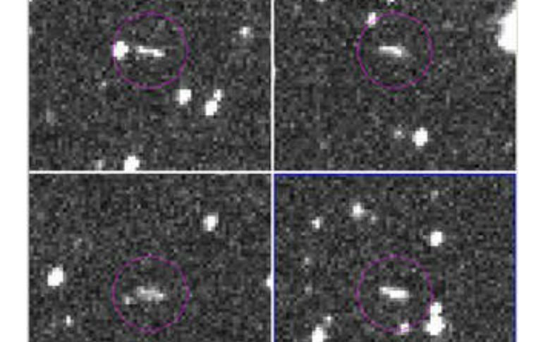 La piedra se desintegró a varios kilómetros sobre la superficie, señaló la NASA. TWITTER / @AsteroidWatch