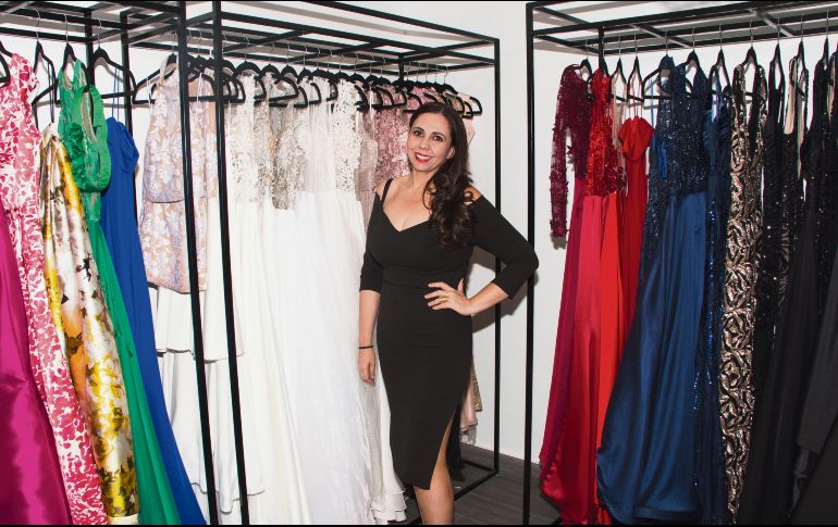 Laura Arrieta. La diseñadora presentó una nueva colección. ESPECIAL