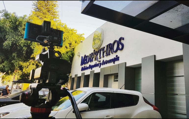 Brillan por su ausencia. Así lució la clínica en donde los jugadores de Chivas estaban citados para realizarse los exámenes médicos, y a la cual nunca llegaron. EL INFORMADOR/J. Robles