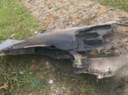 Testigos aseguran que se localizaron un paracaídas y trozos del aparato, aunque autoridades no lo han confirmado. ESPECIAL