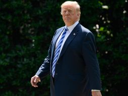 Trump tiene cerca de 52.5 millones de seguidores en su cuenta personal. AP/S. Walsh