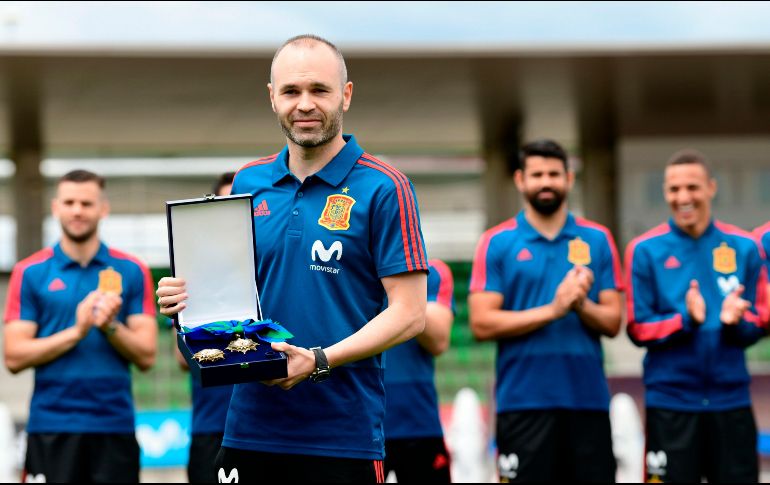 Iniesta jugará en la Liga japonesa a partir de la próxima temporada. AFP/J. Soriano