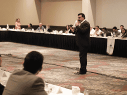 Lomelí Bolaños dijo que la apertura con los empresarios es parte de la agenda del candidato a la Presidencia, Andrés Manuel López Obrador. TWITTER / @DrCarlosLomeli