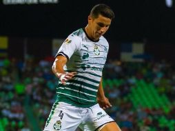 Canterano de Santos, con 20 años de edad, formará parte de la plantilla del cuadro de Coapa a partir del Apertura 2018. TWITTER / @Jorgiesanchez1