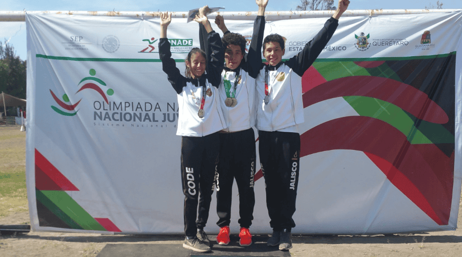 Con las medallas conseguidas este miércoles, el equipo jalisciense se ubicó en lo más alto del medallero de este deporte al sumar un total de 13 preseas. TWITTER / @codejalisco